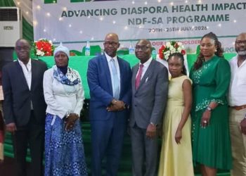Nigerian Diaspora Doctors came from South Africa to partner with local health institutions in advancing health care delivery.