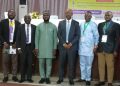 CMD , LUTH, Prof..Wasiu Adeyemo with Medical Engineering personnel during a training session in Lagos.