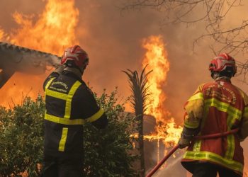 Forest fires ravaging France amd Spain.