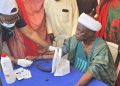 Sapeyi of Garki, Alhaji Usman Ndakupi at the community outreach on World Hepatitis Day 2026.