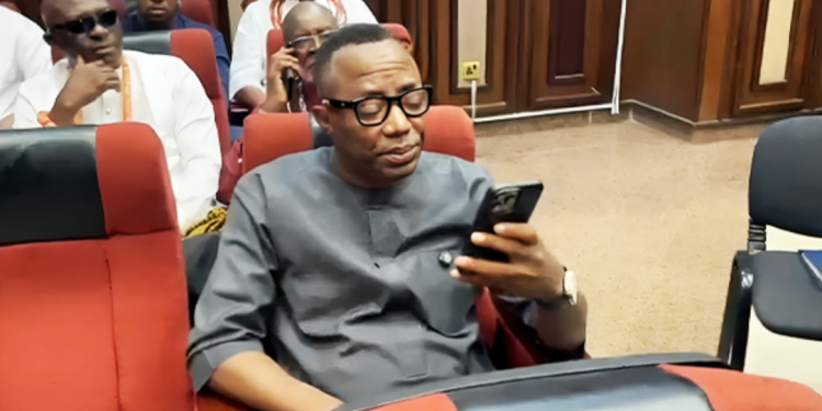 Political activist, publisher of Sahara Reporters, Omoyele Sowore in court