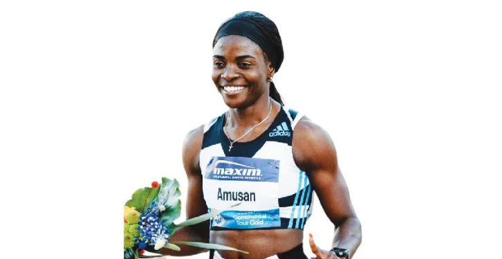 World record holder, Tobi Amusan