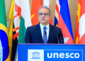Khaled El-Enany, the 12th Director-General of the United Nations Educational, Scientific and Cultural Organization, UNESCO