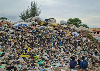Illegal roadside waste disposal