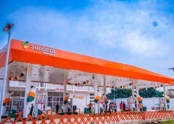 Newly launched self-service petrol station by Sunbeth Energies Limited, introducing automated fuel purchases at its Ogba outlet in Lagos.