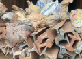 Recovered stolen rail tracks