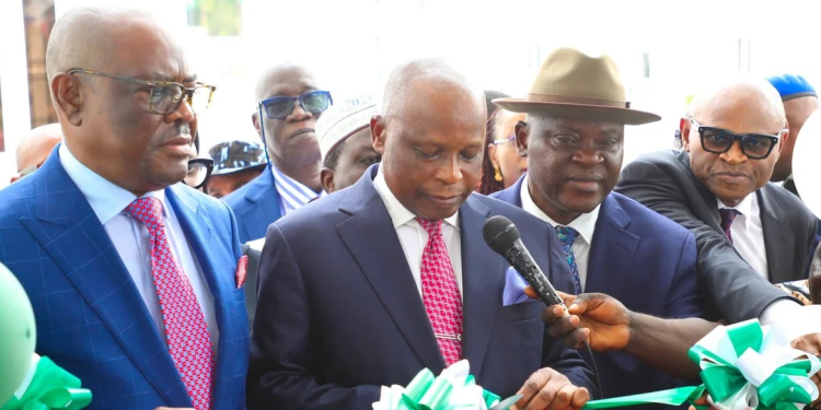 Inauguration of 20-housing units, constructed by FCTA for FCT High Court judges, in Judges’ Quarters, Katampe, Abuja