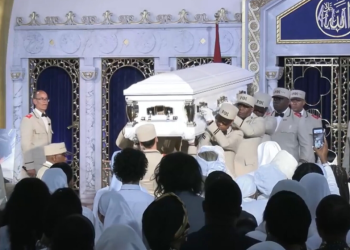 Thousands gathered early at Mosque Maryam to pay their final respects to Mother Khadijah Farrakhan, who was laid to rest