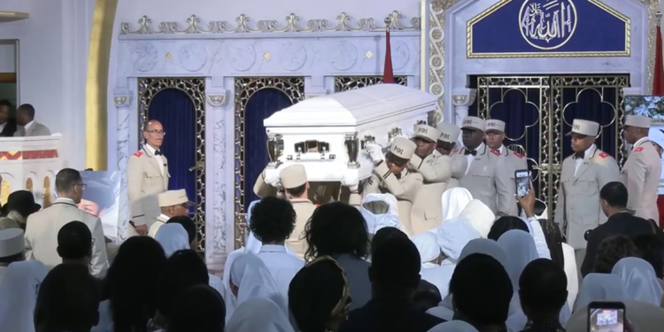 Thousands gathered early at Mosque Maryam to pay their final respects to Mother Khadijah Farrakhan, who was laid to rest