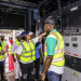 Managing Director/ CEO, Mrs Jennifer Adighije, during the inspection tour of 225MW Gbarain NIPP power plant in Bayelsa