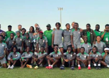 Super Falcons squad in Morocco