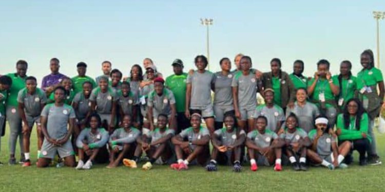 Super Falcons squad in Morocco