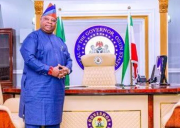 Ademola Adeleke in office