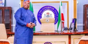 Ademola Adeleke in office