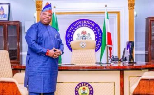 Ademola Adeleke in office