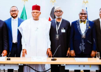 African leaders during the 2nd AMSG High-Level Roundtable in New York, United States.