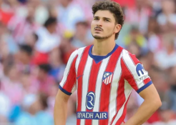 Argentinian forward Julian Alvarez was the target of Atletico Madrid fans' anger during the Spanish league football match against Villarreal CF in Madrid, on August 23, 2026