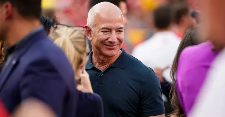 Bezos is reportedly part of consortium looking to buy about one-third of the Premier League club