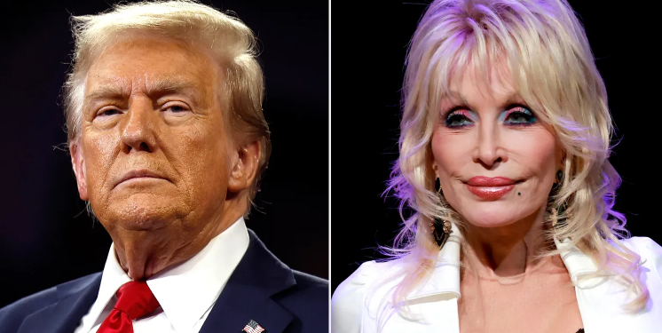US President Donald Trump leads tributes as friends and colleagues mourn the late country music legend Dolly Parton.