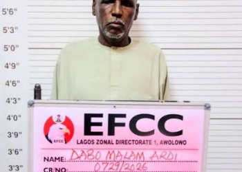 EFCC parades BDC operator Dabo Malam Ardi for illegal forex transactions in Lagos