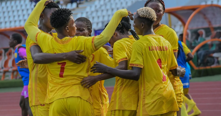 Edo Queens celebrating win