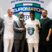 Euromatch and NPFL officials afrer signing agreement on the sponsorship deal in Abuja.