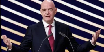 FIFA President, Gianni Infantino