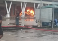 Fire outbreak at the SPAR shopping mall