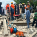 Firefighters rescue 13 people from a collapsed residential building at Dan Dishe, Kwanar Yashi, in Kano State’s Fagge Local Government Area.