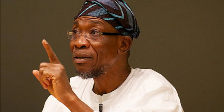 Former Minister of Interior of Nigeria. Rauf Aregbesola