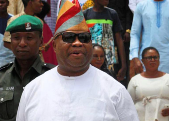 Osun State Governor, Ademola Adeleke's convoy attacked during a visit to the palace of the Ataoja of Osogbo, Oba Jimoh Oyetunji.