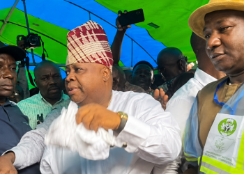 Gov. Ademola Adeleke of Osun on Saturday expressed confidence in emerging victorious after casting his Vote.