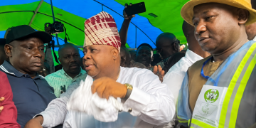 Gov. Ademola Adeleke of Osun on Saturday expressed confidence in emerging victorious after casting his Vote.