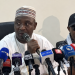 Ibrahim Gusau addressing journalists in Abuja