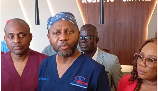 Professor Kingsley Ekwueme leads team to perform Imo State’s first robotic-assisted surgery at the Specialist Hospital, Umuguma, Owerri.