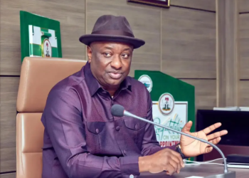 Minister of Aviation and Aerospace Development, Mr. Festus Keyamo