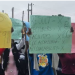 Law students protest at Atiba University