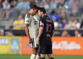 Inter Miami forward Lionel Messi in a heated argument with Philadelphia Union’s Quinn Sullivan before being fined by Major League Soccer, MLS, over the late-game confrontation.