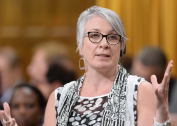 Jobs and Families Minister Patty Hajdu speaks on the Canadian government’s commitment to supporting workers and businesses as the country seeks to reduce its reliance on the U.S. market.