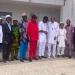 Dennis Idahosa welcomes members of the Edo Music Elders Forum during a courtesy visit in Benin City