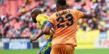 Super Eagles goalkeeper Stanley Nwabali marked his return