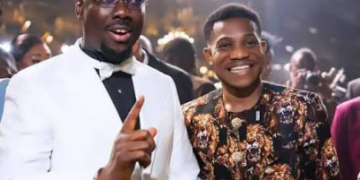Business mogul Obi Cubana (left) has pledged a house to Pastor Jerry Eze (right) as a 44th birthday gift, in appreciation of his ministry and service to humanity.