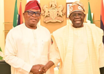 Oyebamiji meets President Bola Tinubu at the Presidential Villa
