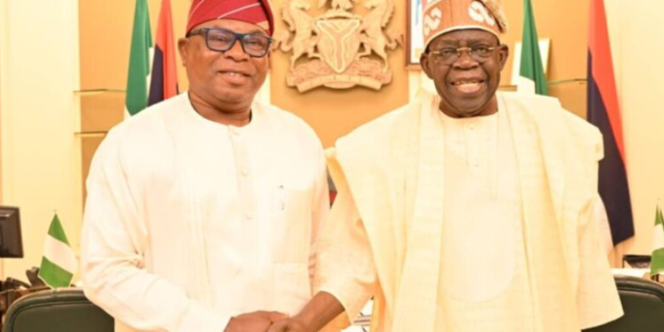 Oyebamiji meets President Bola Tinubu at the Presidential Villa