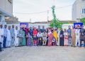 Participants of the inaugural ISDI Future-Ready Communicators Bootcamp 1.0 pose for a group photograph during the two-day capacity-building programme in Kano.
