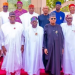 President Bola Tinubu in a group photograph with the APC governors after the meeting