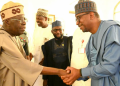 President Tinubu with some Nigerian football officials and stakeholders are at the centre of a leadership transition