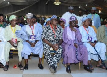 Leaders of The Otoge Progressives at a Consultative meeting in Ilorin.