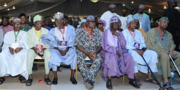 Leaders of The Otoge Progressives at a Consultative meeting in Ilorin.