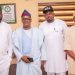 George Nwabueze, in red cap, has been declared wanted by ICPC.